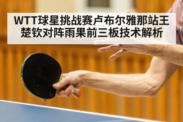 WTT球星挑战赛卢布尔雅那站王楚钦对阵雨果前三板技术解析